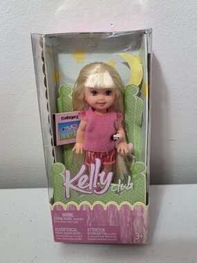 Mattel Barbie: Vintage Kelly Club 2004 Pajama Fun Flaming Collectible Doll *NIB*